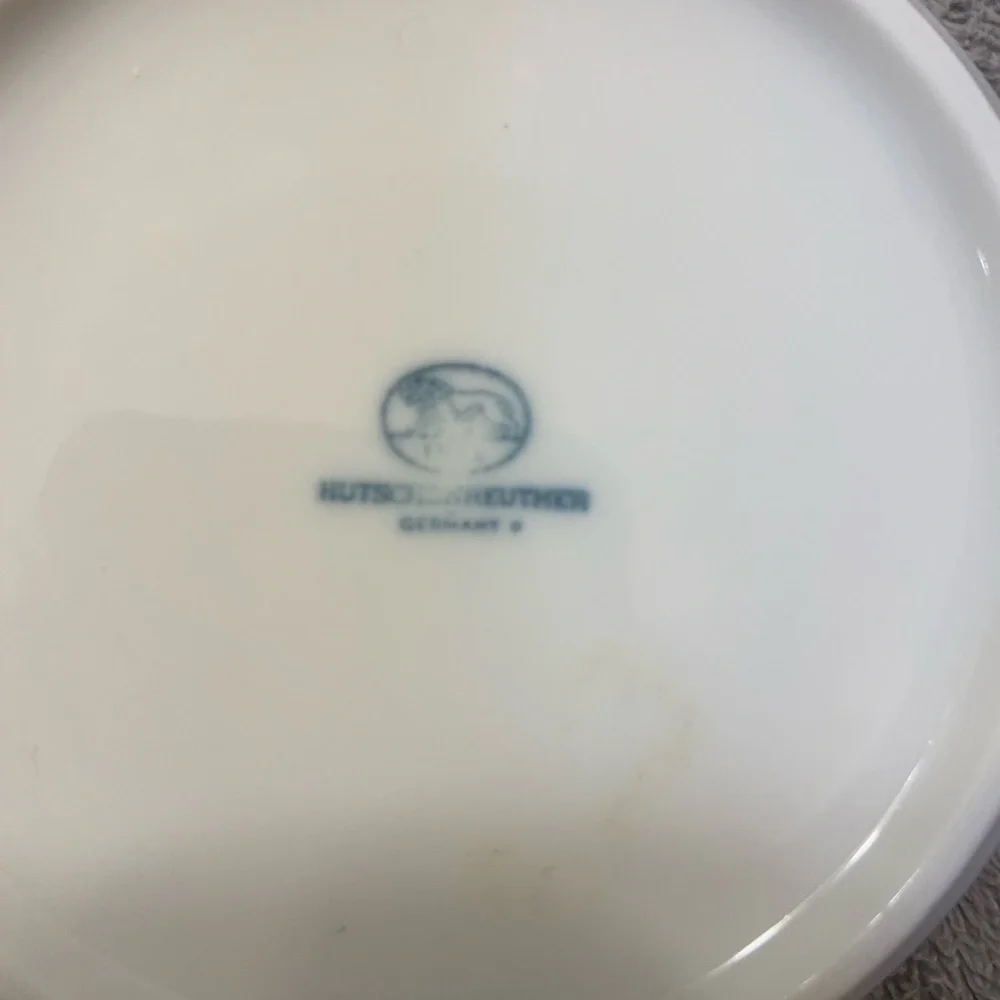 NIVEA CREME DISH WITH LID, MADE BY HUTSCHENREUTHER GERMANY